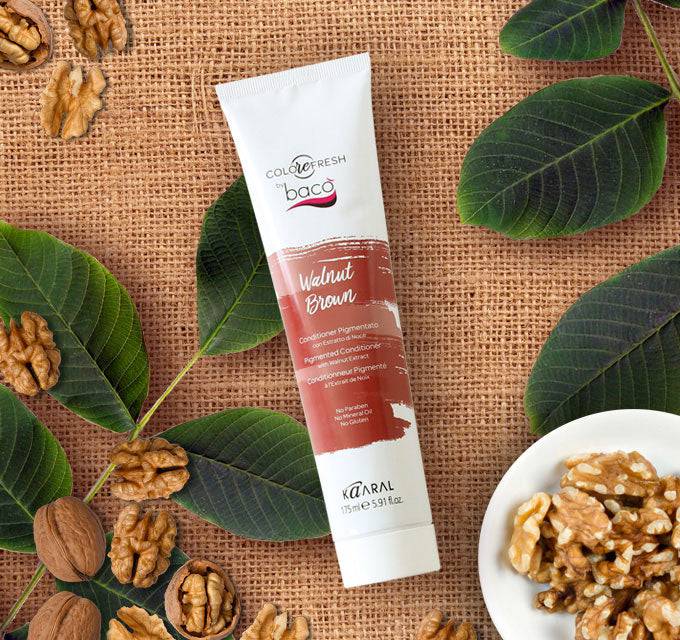 Baco Kaaral Colorefresh Color Depositing Conditioner - Walnut Brown 5.91 oz - Reverse Generation