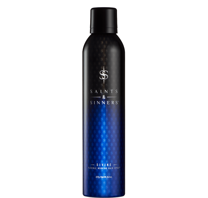 Saints and Sinners Divine Flexible Working Hair Spray 8 oz gluten free - Reverse Generation