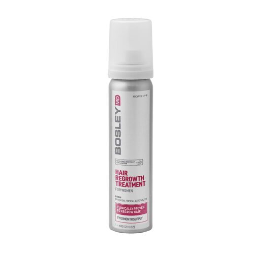 Bosley MD Women's Extra Strength Minoxidil %5 Topical Foam 2 Month Supply, 2-oz size - Reverse Generation Established in 2008