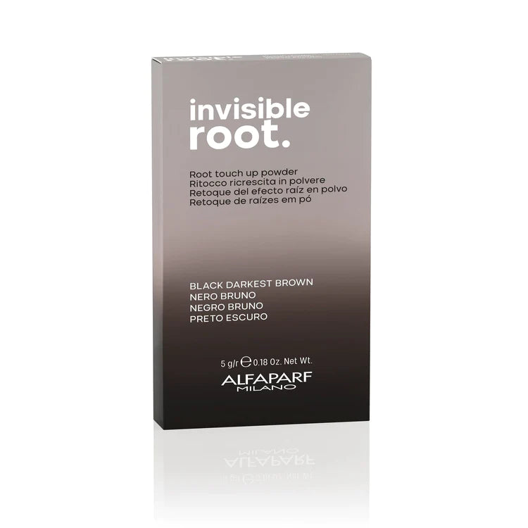 Alfaparf Milano Invisible Root Touch Up Powder, Black - Reverse Generation