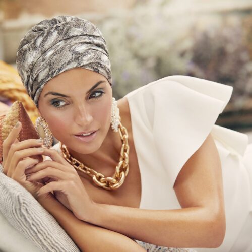 Christine Headwear Sapphire Boho- Snake - Reverse Generation