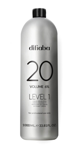 Difiaba 20 Volume Developer 33.8 oz liter size - Reverse Generation