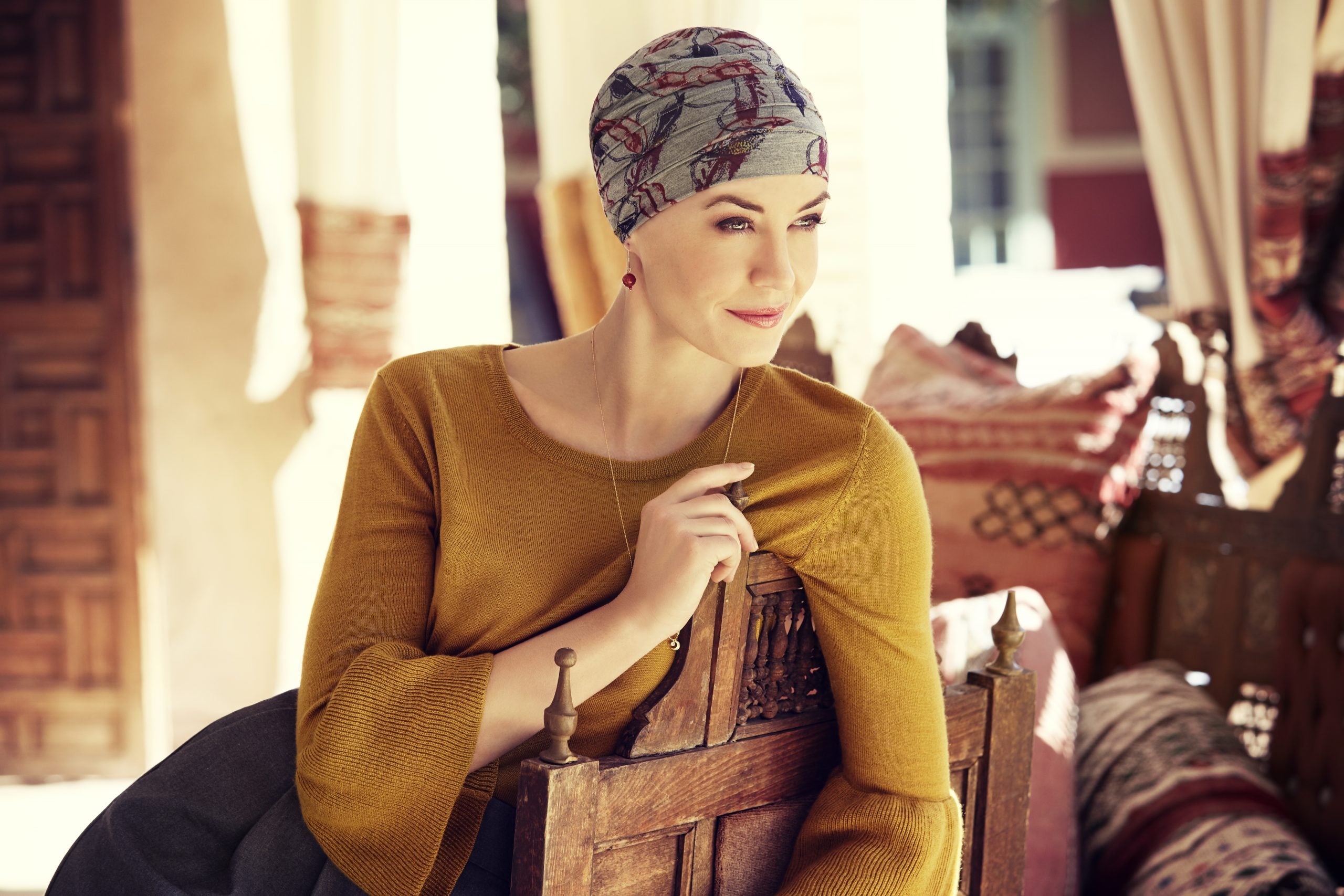 Christine Headwear Yoga Turban Printed - Reverse Generation