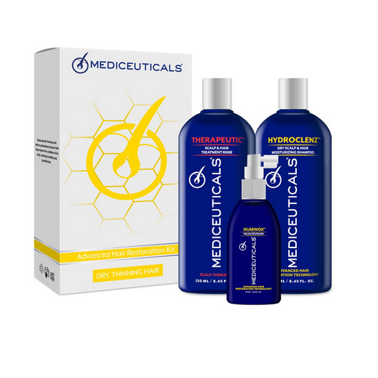 Therapro Men's Hair Loss Treatment Kit For Dry Hair and Scalp (Three Pieces) - Reverse Generation