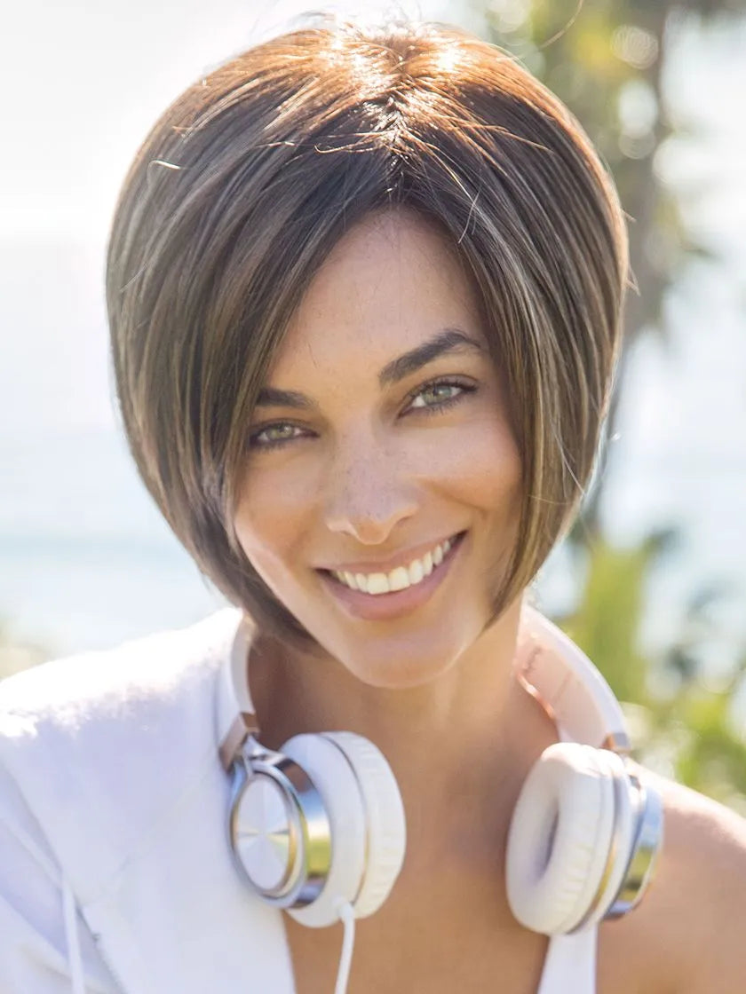 Amore Emy Monofilament Wig, Kandy-Brown LR - Reverse Generation